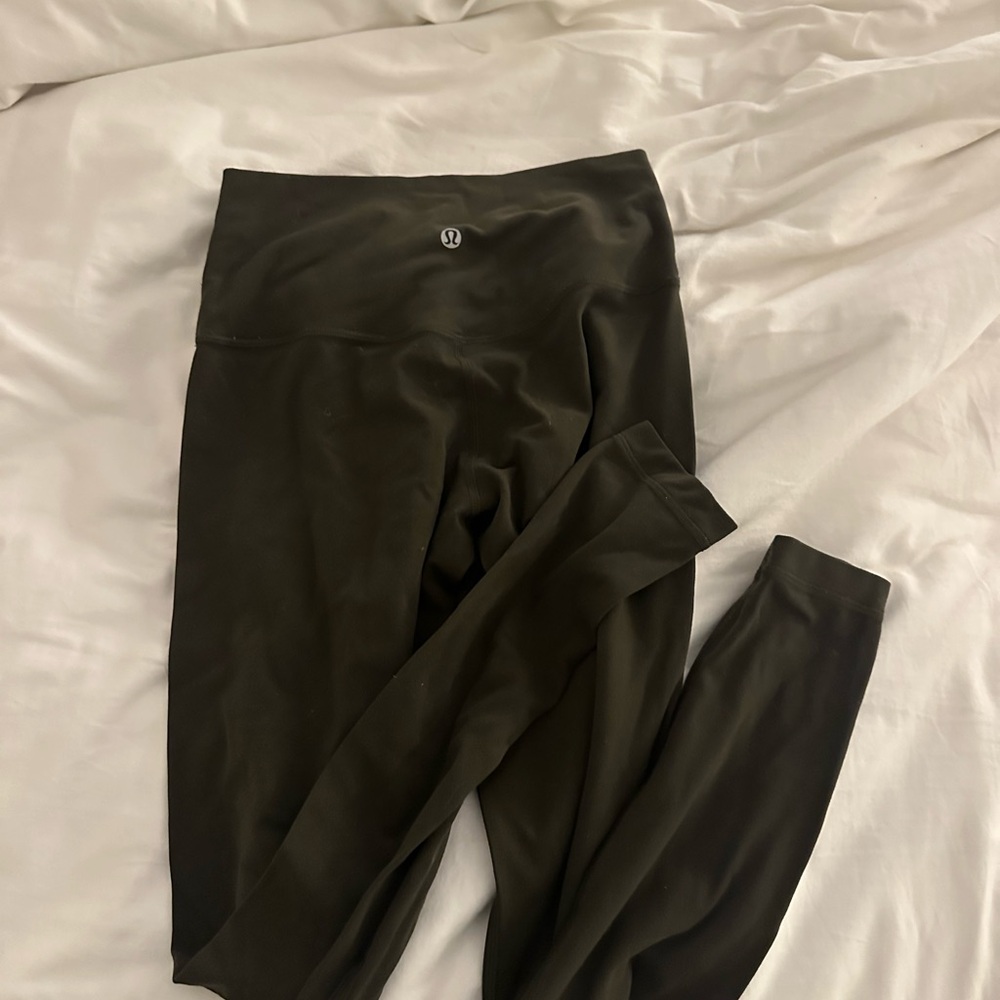 Lululemon Olive Green Leggings
